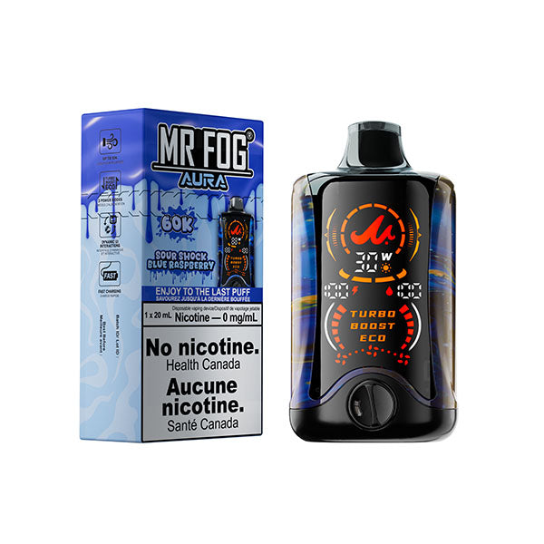 Mr Fog Aura 60k 0mg ( zero nic )