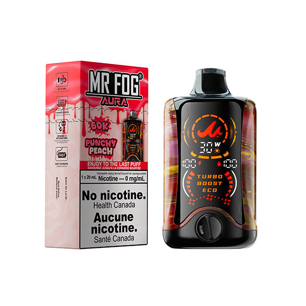 Mr Fog Aura 60k 0mg ( zero nic )