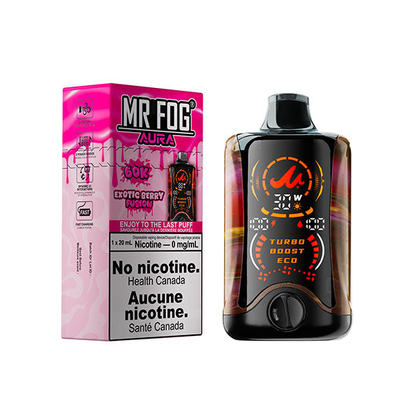 Mr Fog Aura 60k 0mg ( zero nic )