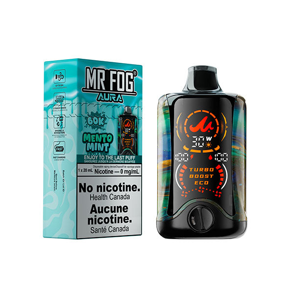 Mr Fog Aura 60k 0mg ( zero nic )