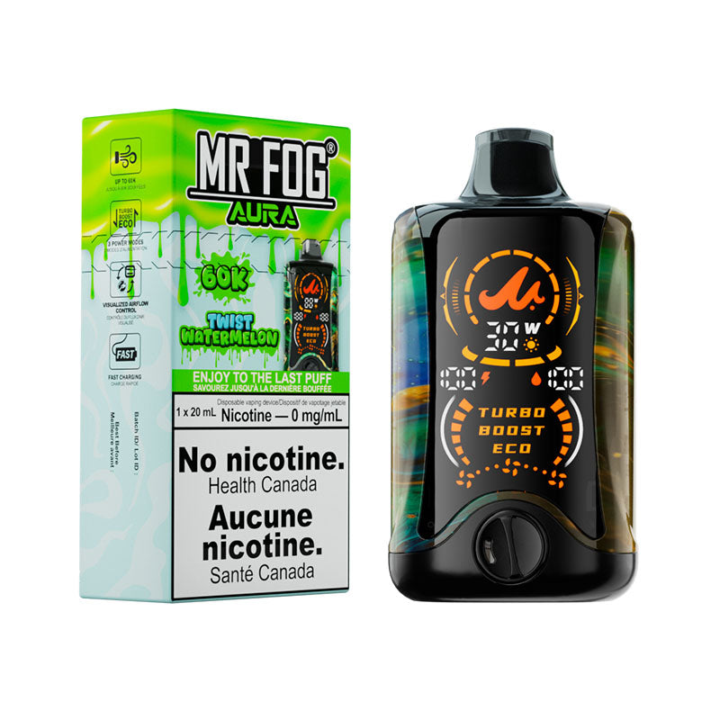 Mr Fog Aura 60k 0mg ( zero nic )