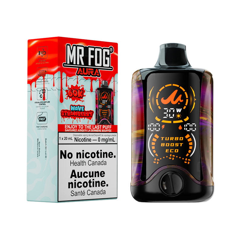 Mr Fog Aura 60k 0mg ( zero nic )