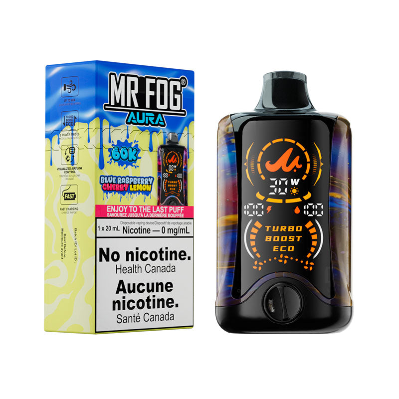 Mr Fog Aura 60k 0mg ( zero nic )