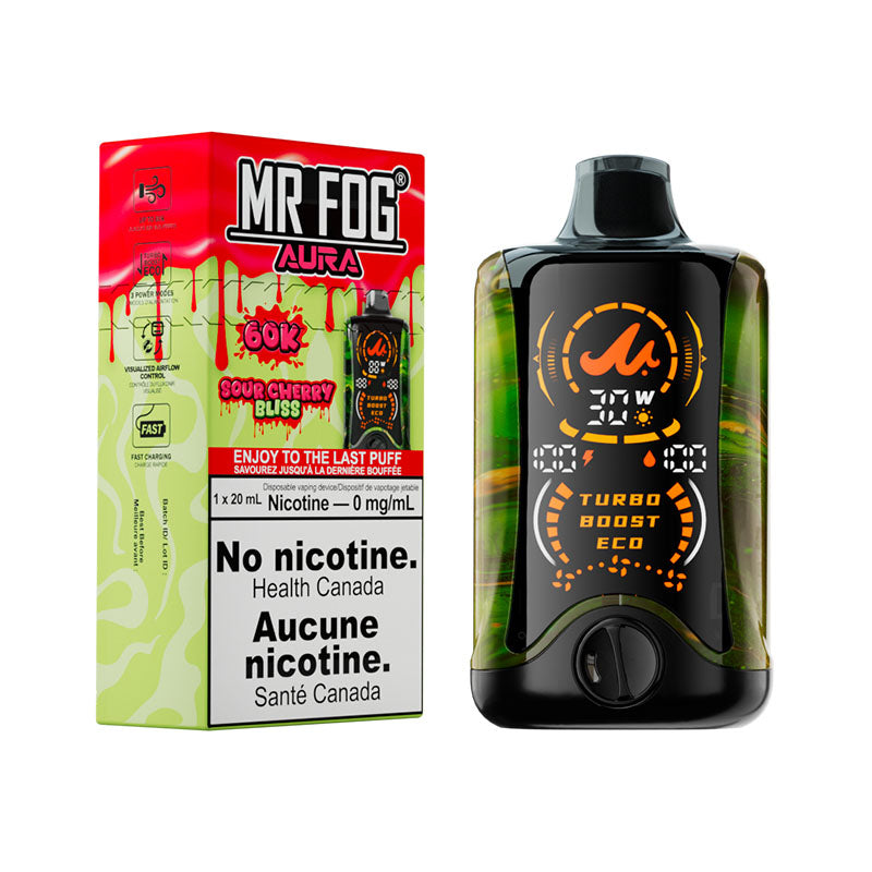 Mr Fog Aura 60k 0mg ( zero nic )