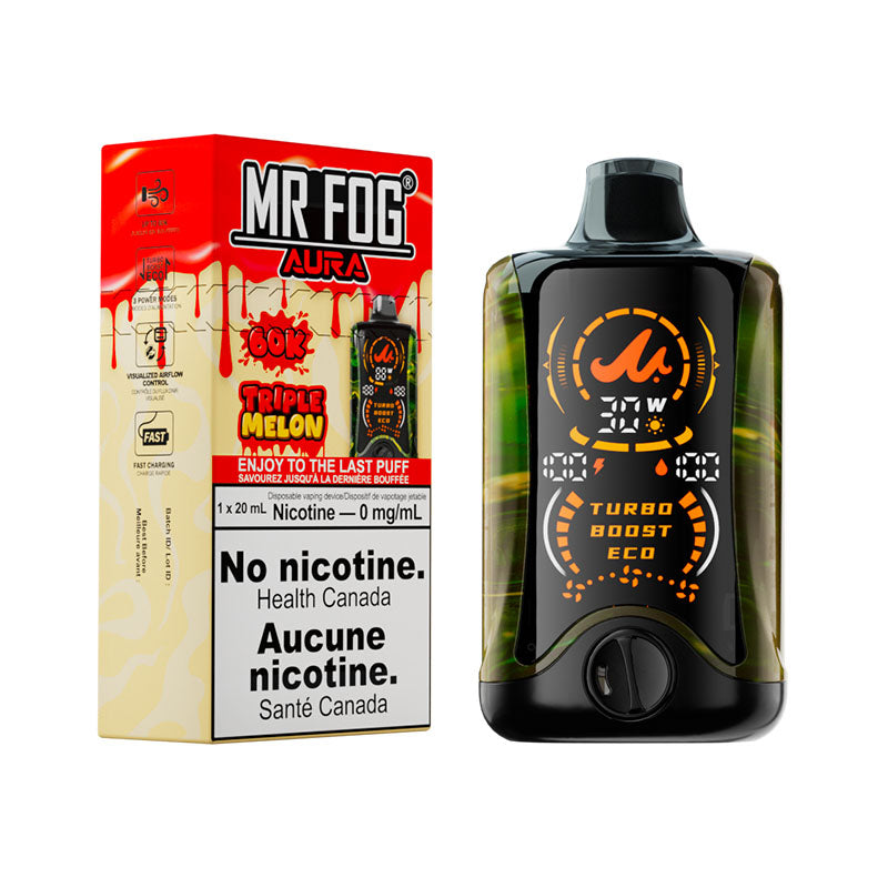 Mr Fog Aura 60k 0mg ( zero nic )