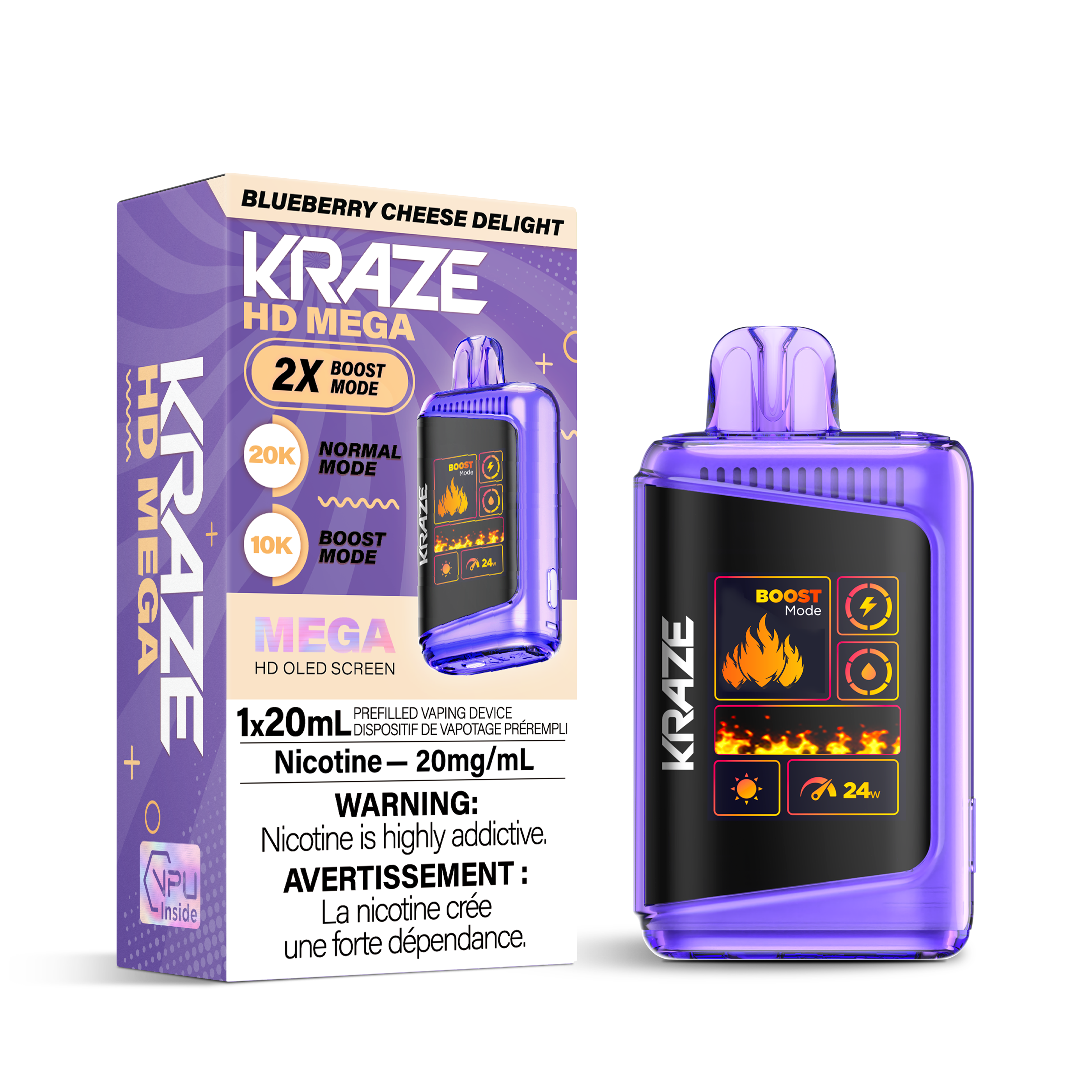 Kraze HD Mega