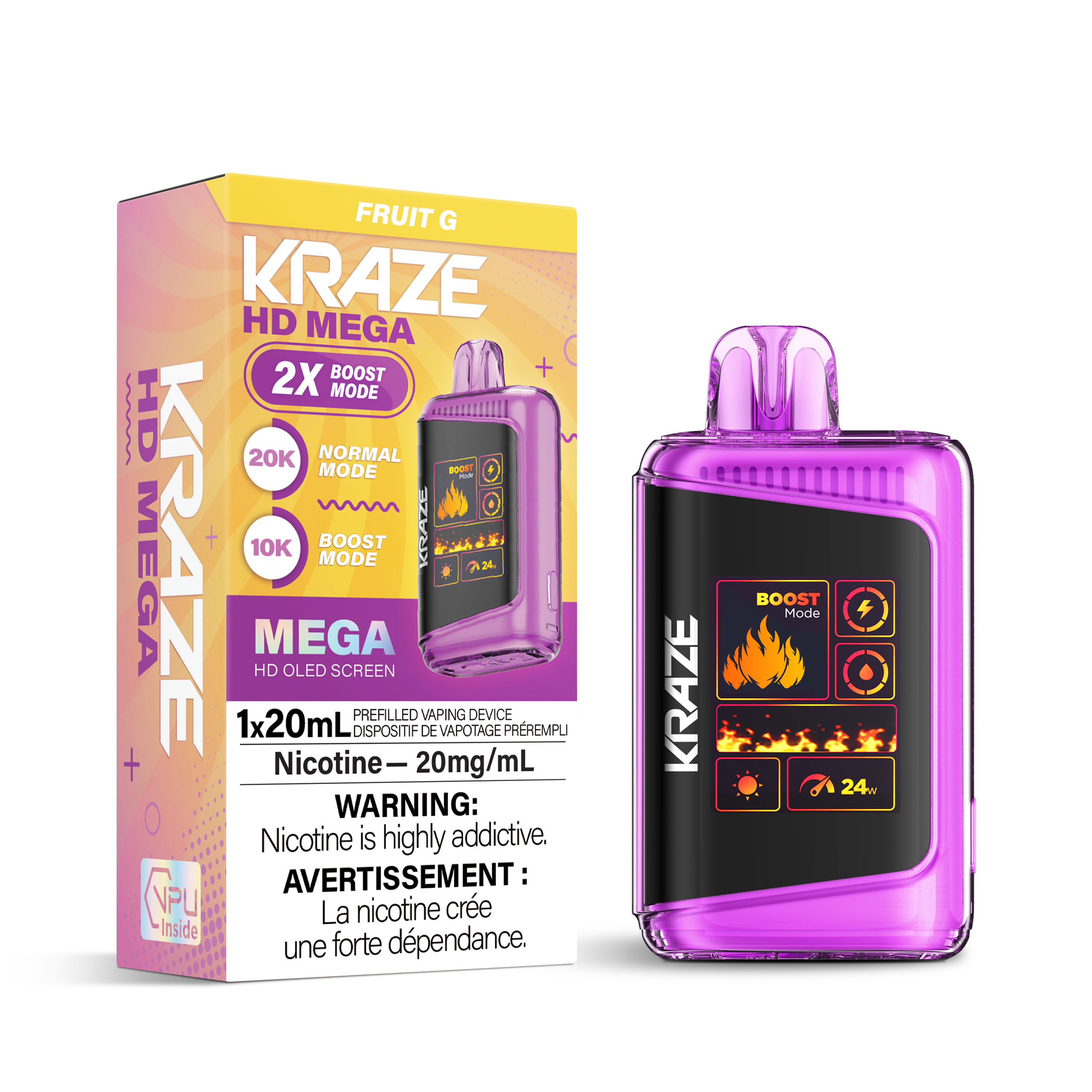 Kraze HD Mega